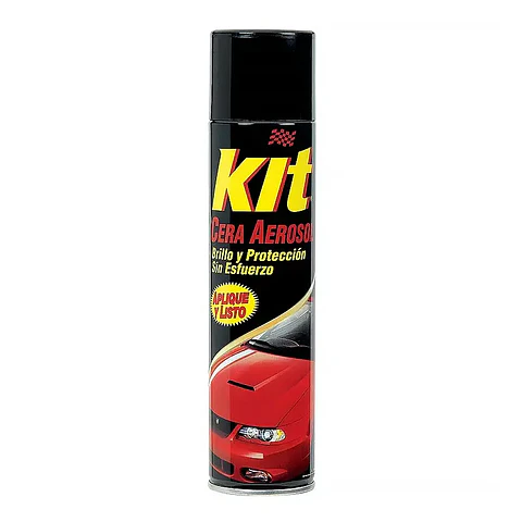 Cera para auto aerosol 360 cc KIT