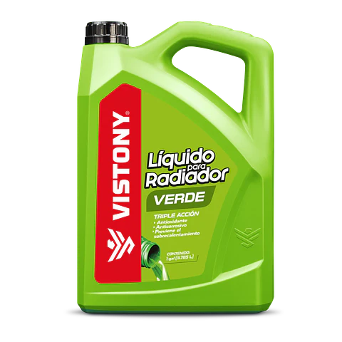 LÍQUIDO PARA RADIADOR VERDE 3.7L VISTONY