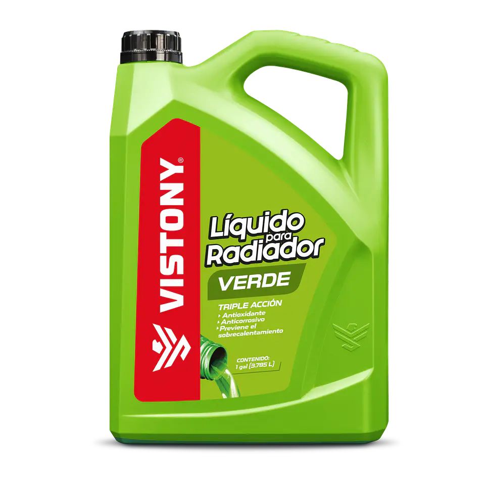 LÍQUIDO PARA RADIADOR VERDE 3.7L VISTONY 1