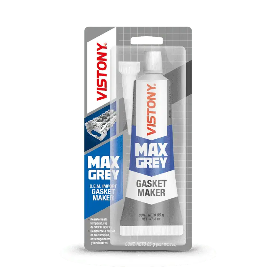 SILICONA PARA MOTOR COLOR GRIS MAX GREY 1