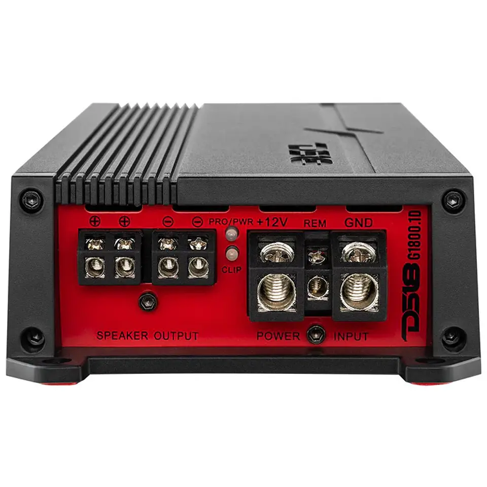 Amplificador GEN-X 1800.1D Clase D de 1 canal | 600 W RMS a 1 ohmio 2