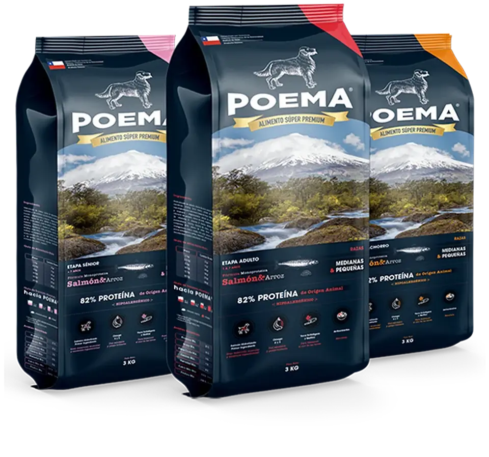 POEMA PERRO ADULTO RAZAS PEQUEÑAS Y MEDIANAS SALMON 1