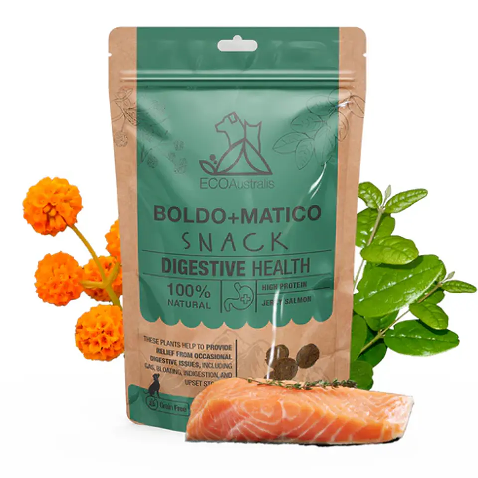 Snack Digestivo y Hepático Matico Boldo ECOAustralis 80gr - Digestivo 1