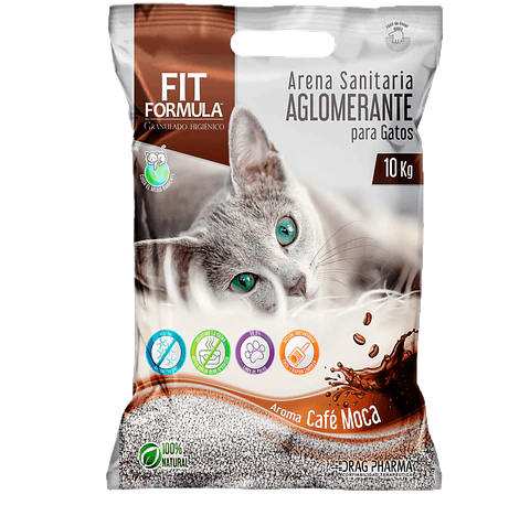 ARENA SANITARIA AGLUTINANTE 10 KG FIT VARIEDAD DE AROMA