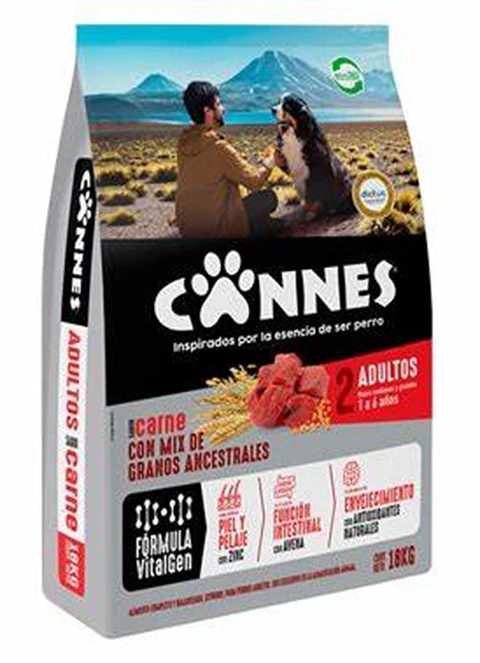 CANNES ALIMENTO PARA PERRO ADULTO 18 KG