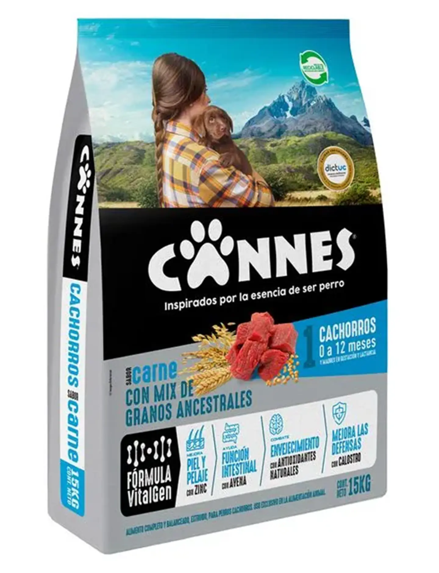 CANNES ALIMENTO PARA PERRO CACHORRO 18 KG 1