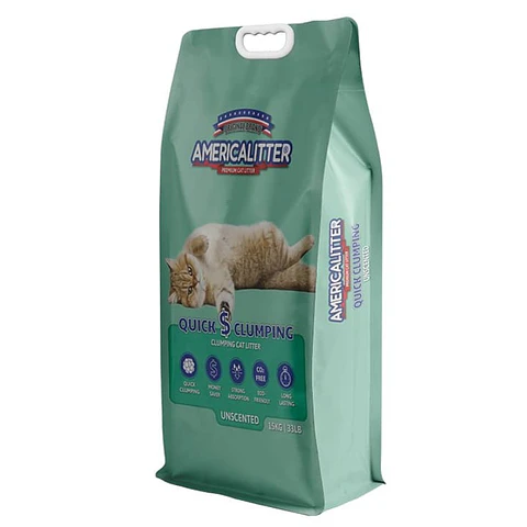 ARENA SANITARIA AGLUTINANTE 15KGR AMERICALITTER AROMA NATURAL
