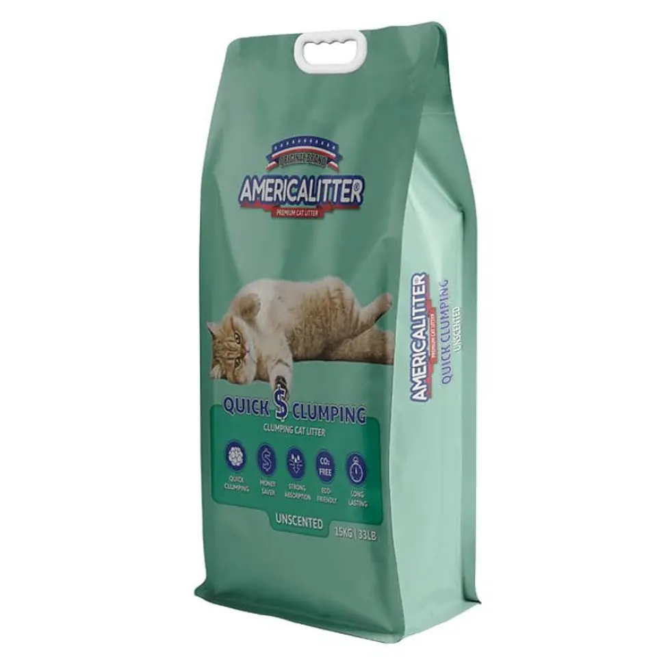 ARENA SANITARIA AGLUTINANTE 15KGR AMERICALITTER AROMA NATURAL 1