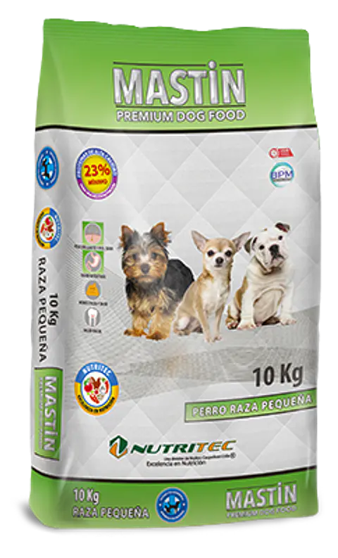 ALIMENTO PERRO ADULTO RAZA PEQUEÑAS MASTIN DE 10KG