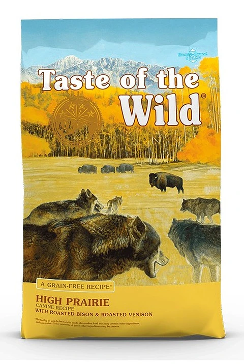 TASTE OF THE WILD PERRO ADULTO HIGH PRAIRE 12,2 KG LIBRE DE GRANOS
