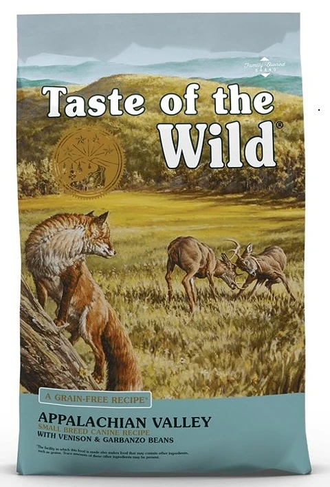 TASTE OF THE WILD PERRO ADULTO APPALACHIAN VALLEY 12,2 KG LIBRE DE GRANOS