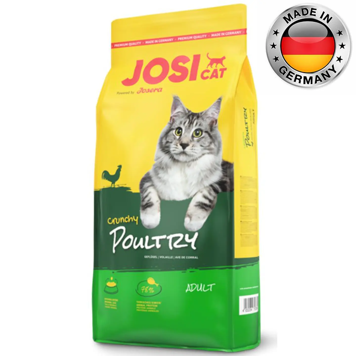 JOSERA JOSICAT POULTRY CHICKEN 10KG ALIMENTO GATO ADULTO 1