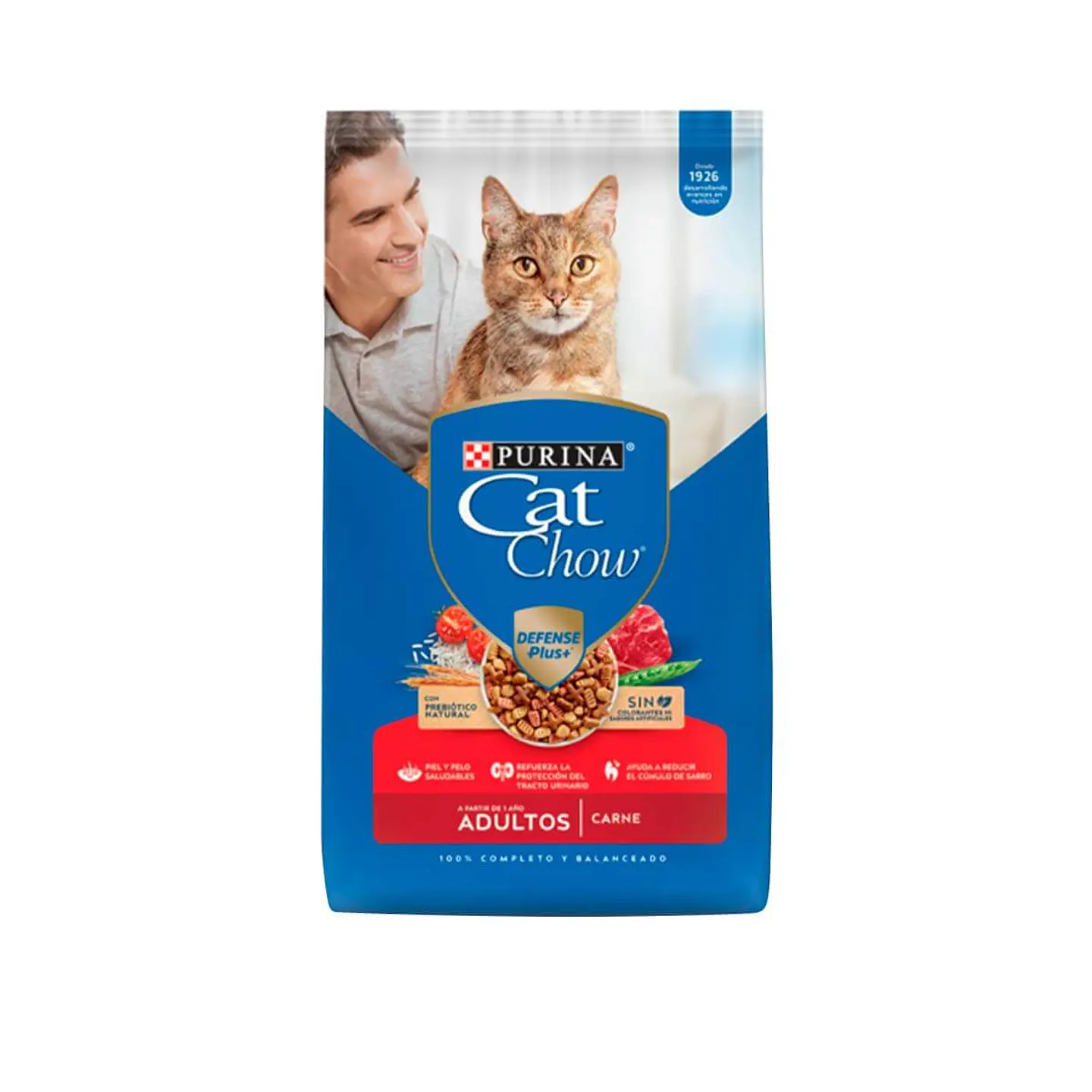 CAT CHOW ALIMENTO PARA GATOS ADULTO SABOR CARNE 8KG 1