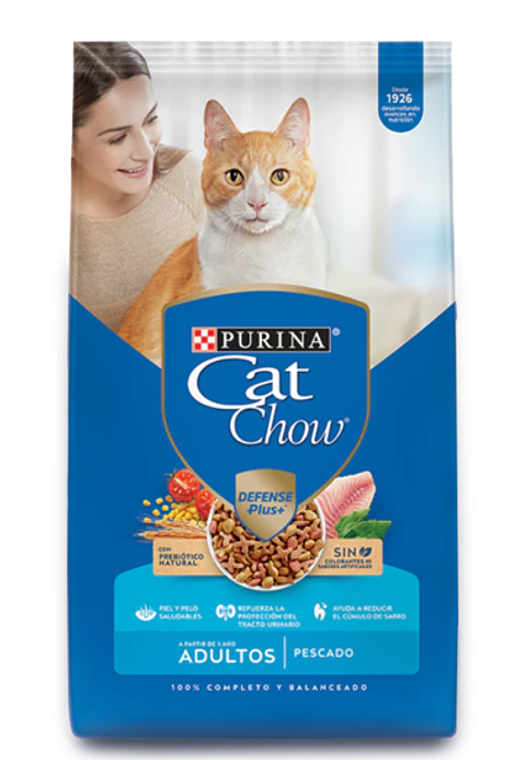 CAT CHOW ALIMENTO PARA GATOS ADULTO SABOR PESCADO 8KG