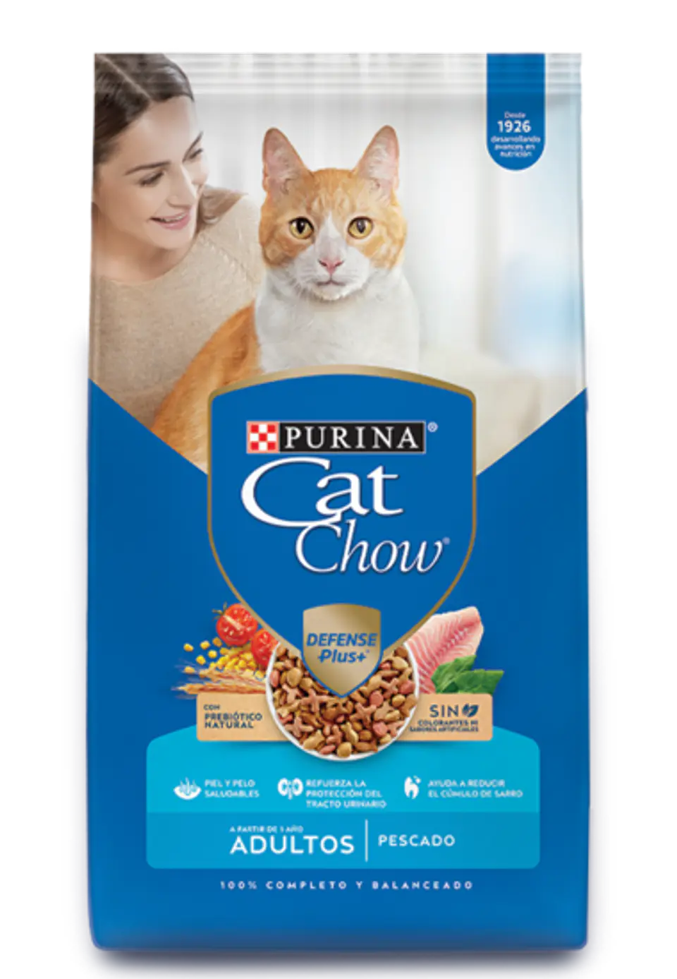 CAT CHOW ALIMENTO PARA GATOS ADULTO SABOR PESCADO 8KG 1