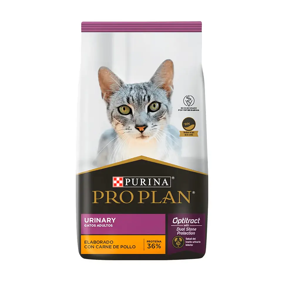 PROPLAN ADULT CAT URINARY 3KG ALIMENTO PARA GATO URINARIO PURINA 1