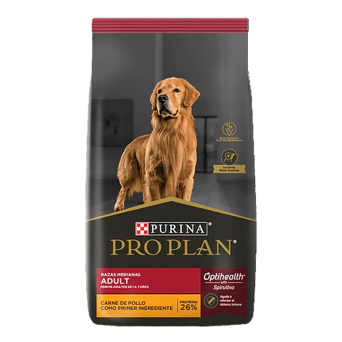 PROPLAN PERRO ADULTO RAZAS MEDIANAS 12KG