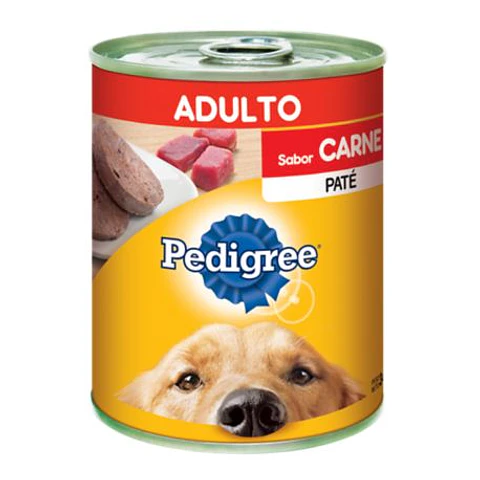 LATAS HUMEDO PEDIGREE PERRO ADULTO SABOR CARNE 280GR