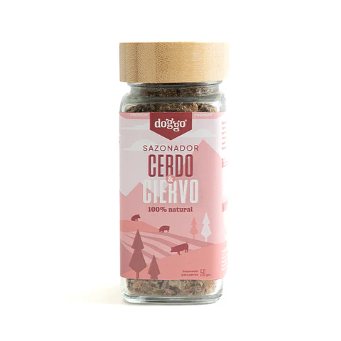 SAZONADOR CERDO Y CIERVO 70 GRS DOGGO ALIMENTO PERRO