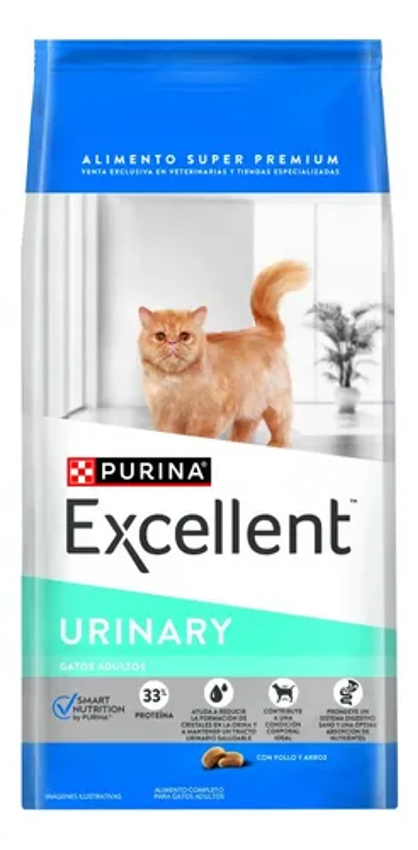 EXCELLENT URINARY PURINA 33% PROTEINA 1