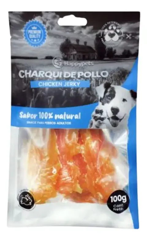 SNACK CHARQUI DE POLLO 100GR