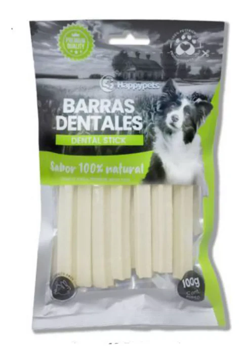SNACK BARRAS DENTALES DENTAL STICK 100GR