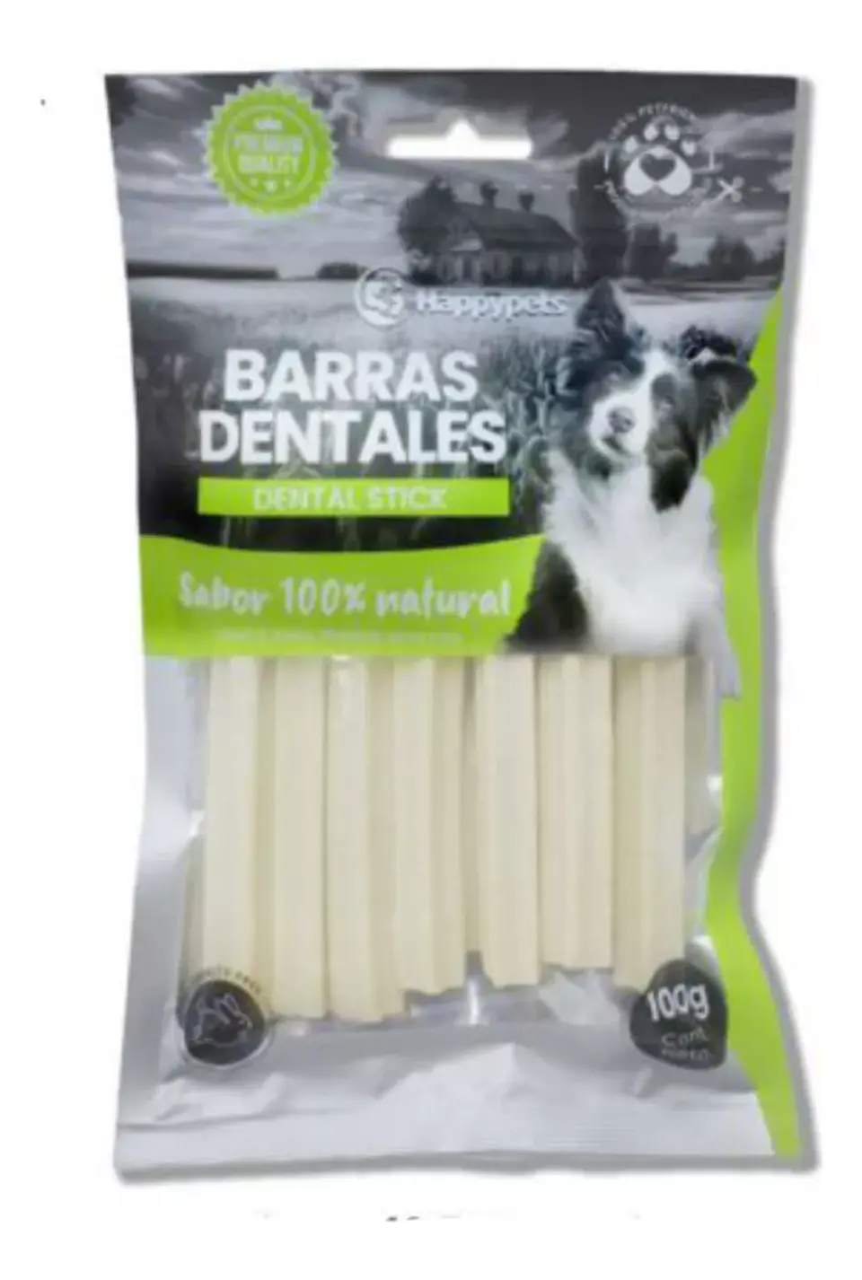 SNACK BARRAS DENTALES DENTAL STICK 100GR 1