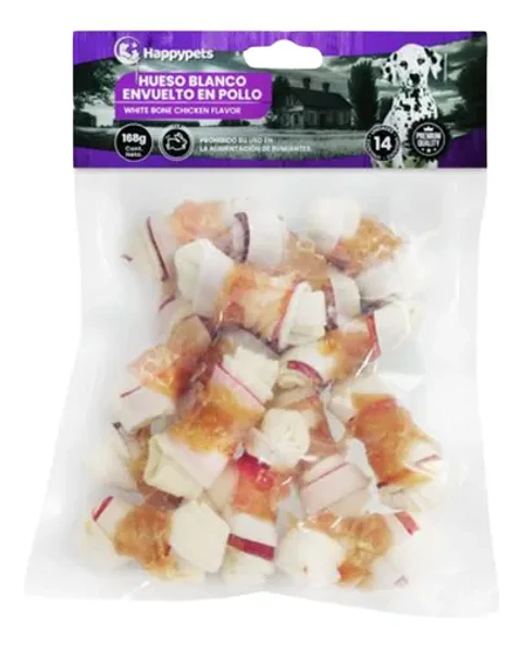 SNACK HUESO BLANCO ENVUELTO EN POLLO 100GR