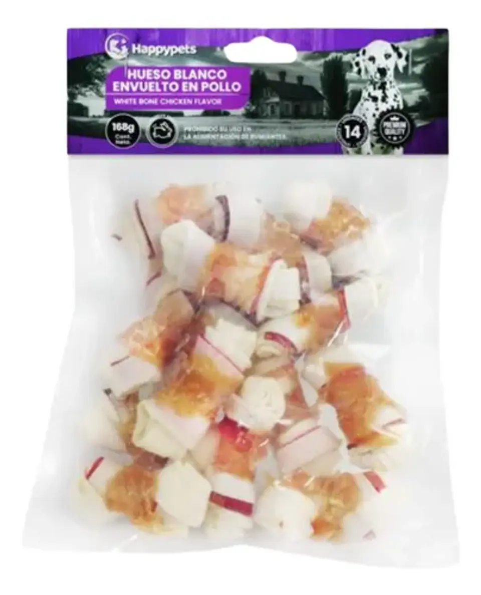 SNACK HUESO BLANCO ENVUELTO EN POLLO 100GR 1