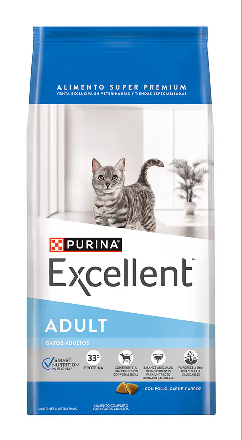 EXCELLENT ADULTO PURINA 33% PROTEINA