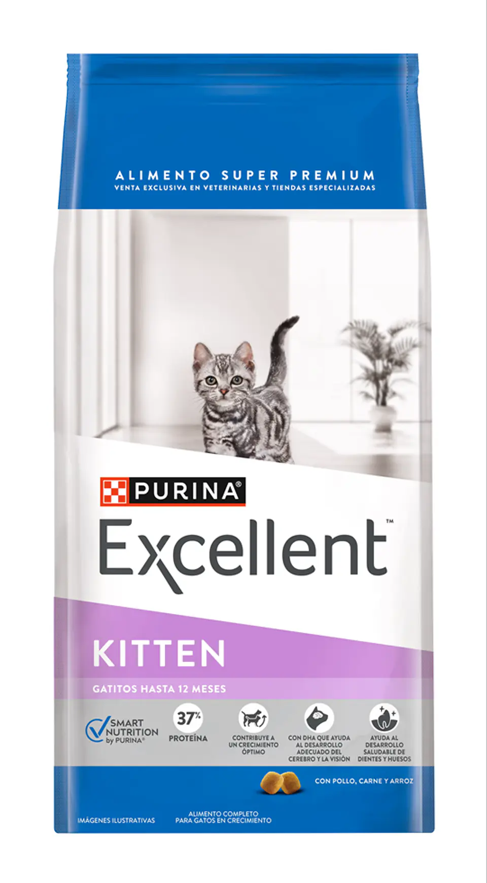 EXCELLENT GATITO KITTEN PURINA 37% PROTEINA 1