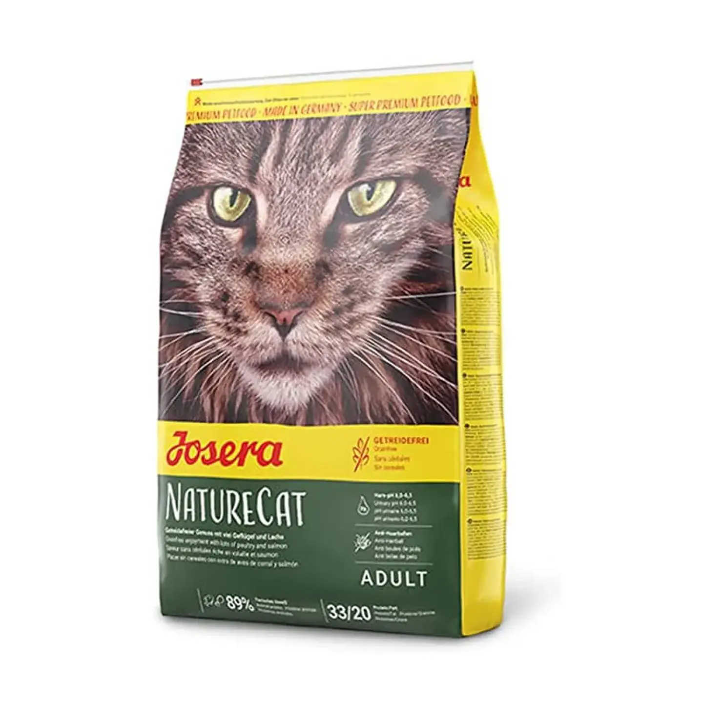 JOSERA NATURECAT ALIMENTO GATO ESTERILIZADO 33/20 2KG 1