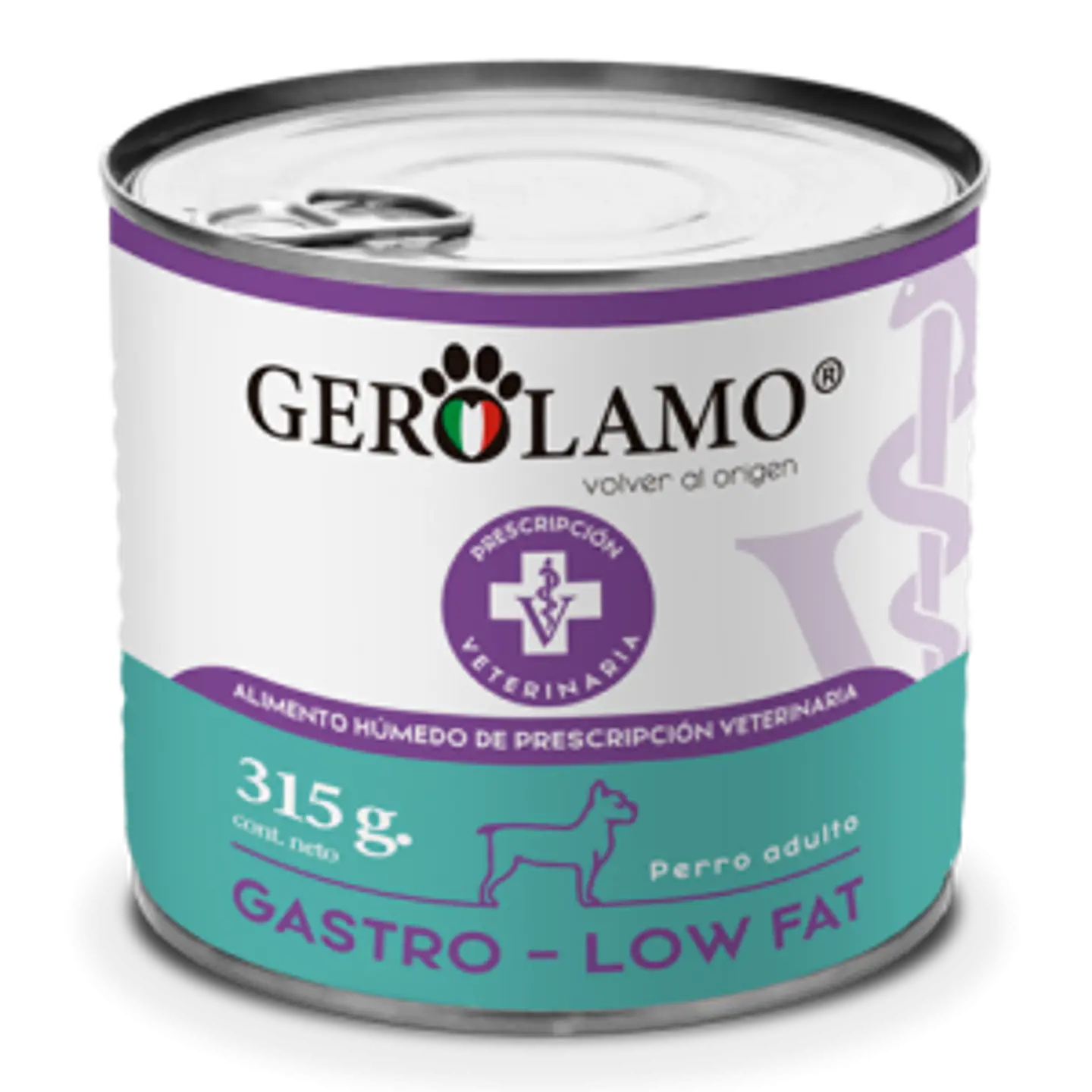 LATA GEROLAMO PERRO GASTRO-LOW FAT 315GR 1