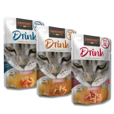 LEONARDO DRINK 40 GR VARIEDAD SABORES