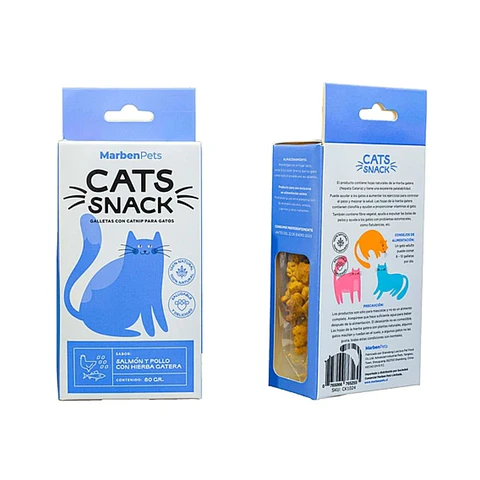 CAT SNACK GALLETAS PARA GATO 80GR VARIEDAD