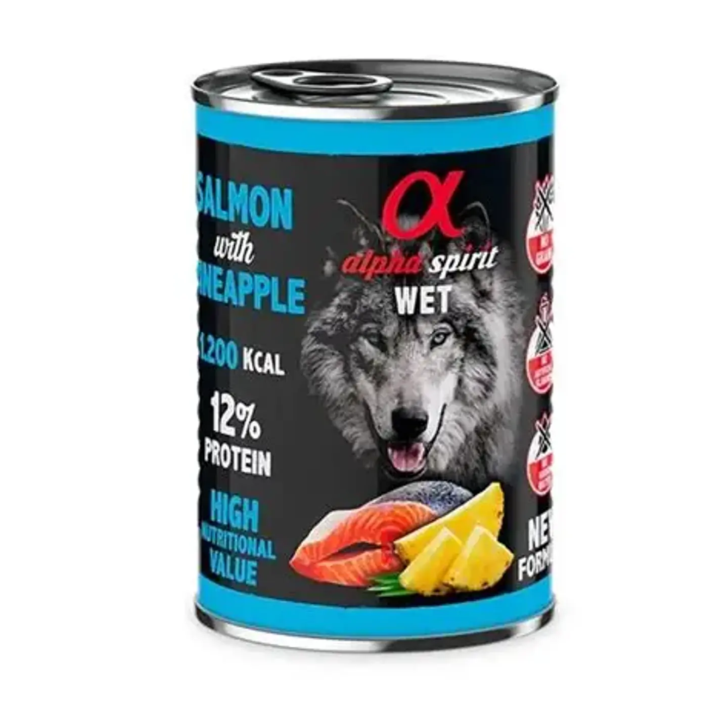 ALPHA LATA SALMON CON PIÑA 400GR 1
