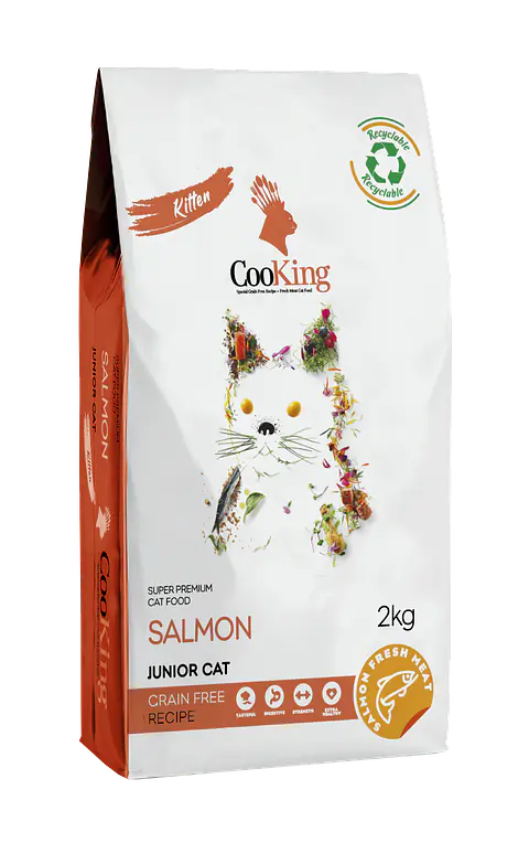 ALIMENTO PARA GATO PREMIUM CAT FOOD KITTEN RECIPE COOKING 2KG