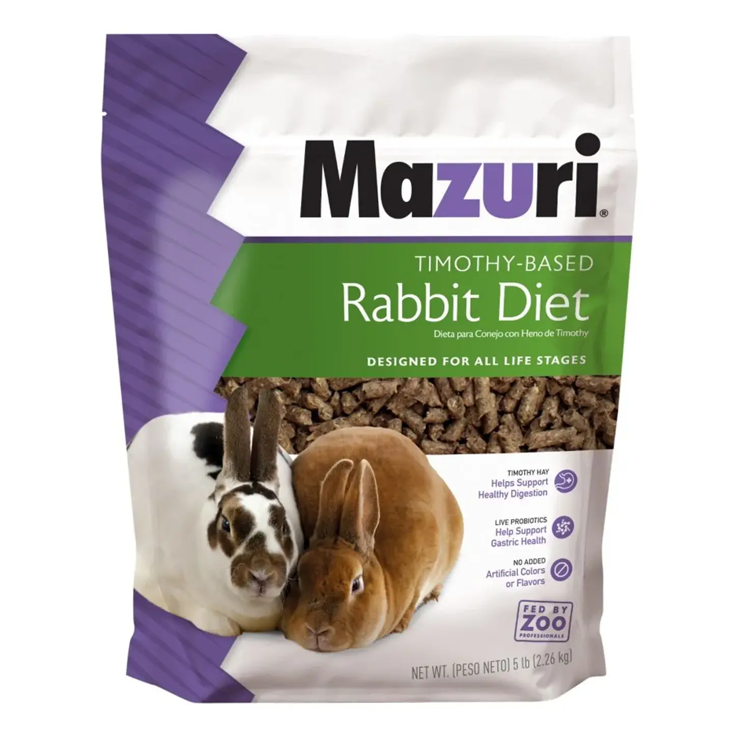 MAZURI CONEJO TIMOTHY RABIET 1KG 1