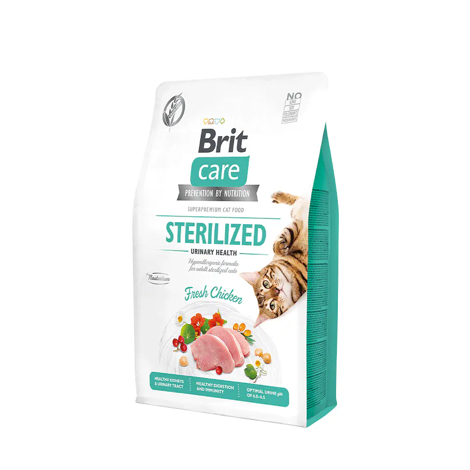 BRIT CARE ALIMENTO GATO ESTERILIZADO URINARIO 2KG 1