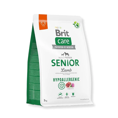 BRIT CARE ALIMENTO PERRO SENIOR HIPOALERGENICO 3KG