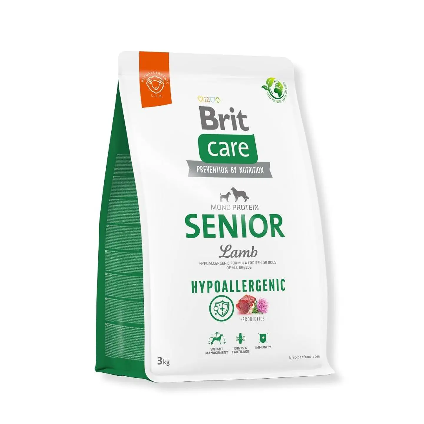 BRIT CARE ALIMENTO PERRO SENIOR HIPOALERGENICO 3KG 1