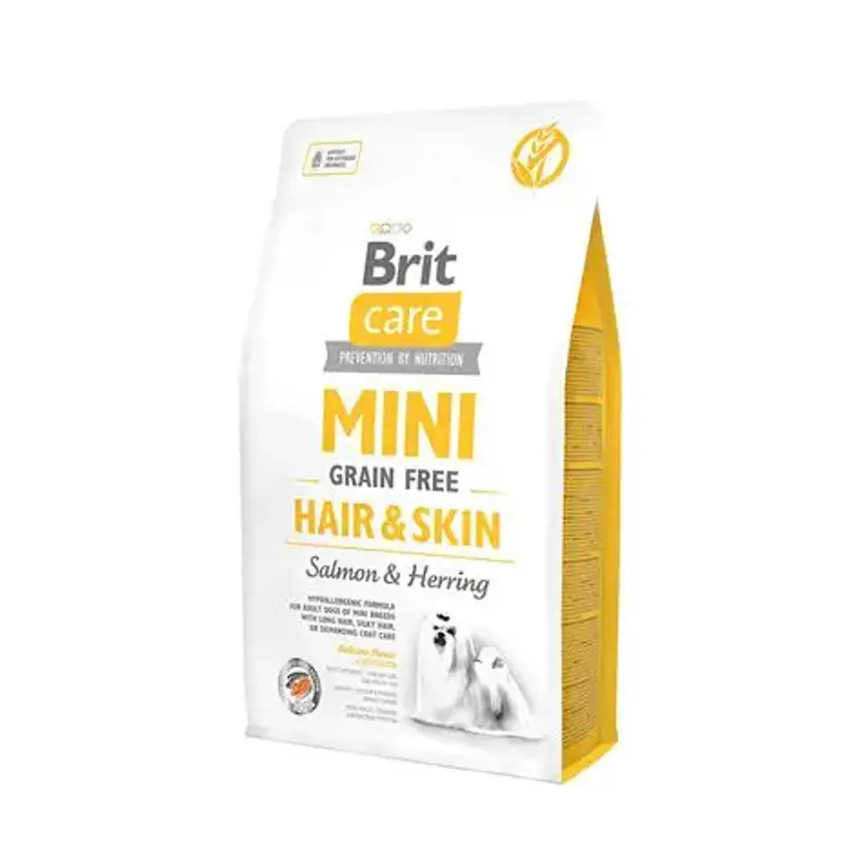 BRIT CARE PERRO ADULTO MINI SALMON Y HERRING 2KG 1