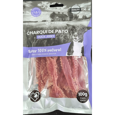 SNACK CHARQUI DE PATO 100GR