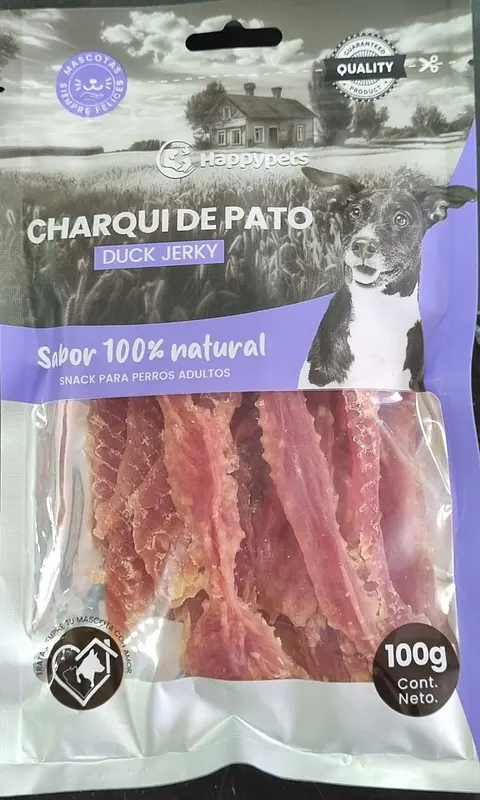 SNACK CHARQUI DE PATO 100GR