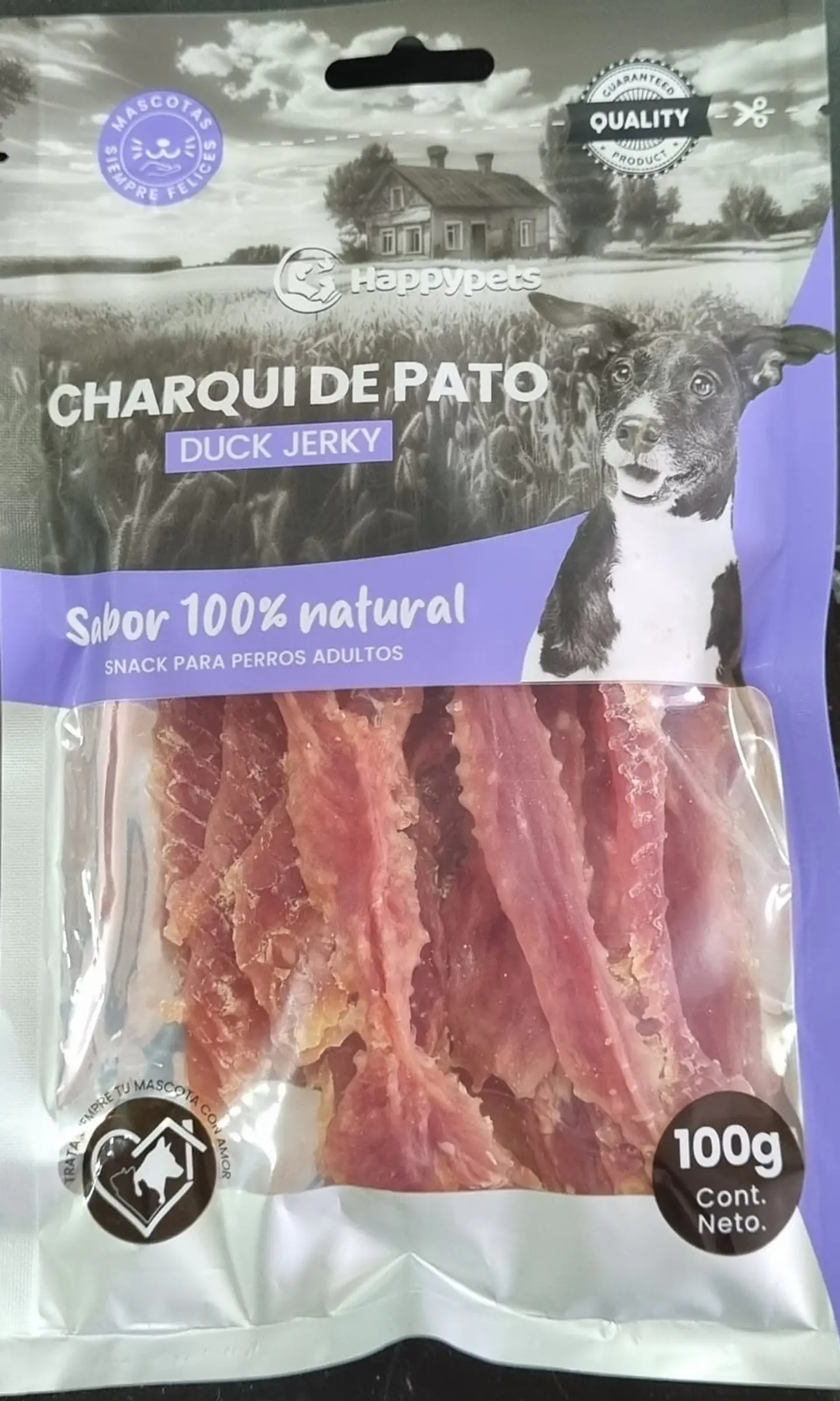 SNACK CHARQUI DE PATO 100GR 1