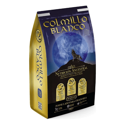 COLMILLO BLANCO ALIMENTO PERRO ADULTO PREMIUM 20 KG