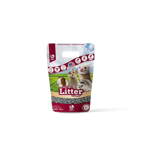 ARENA HURONES CONEJOS ERIZOS HAMSTER MYPET LITTER 4LT