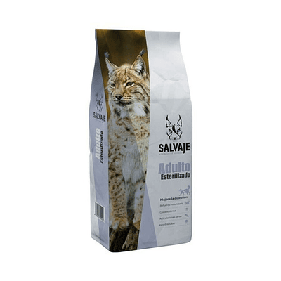  SALVAJE CAT GATO ADULTO ESTERILIZADO 1,5KG