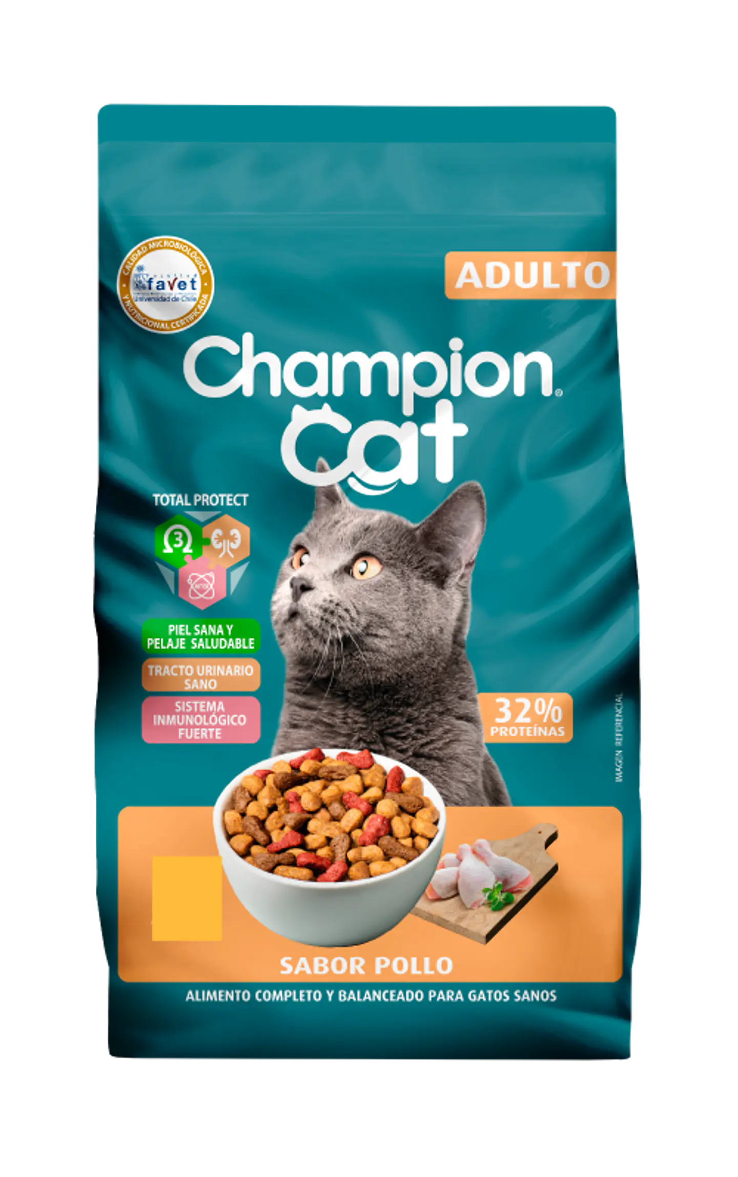 CHAMPION CAT POLLO 20KG 1