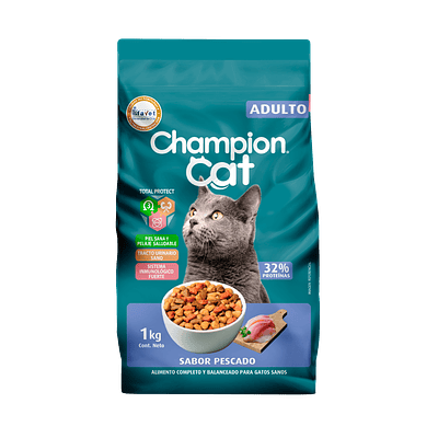 CHAMPION CAT PESCADO 20KG